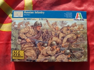 Italeri 6057  Russian Infantry WO2